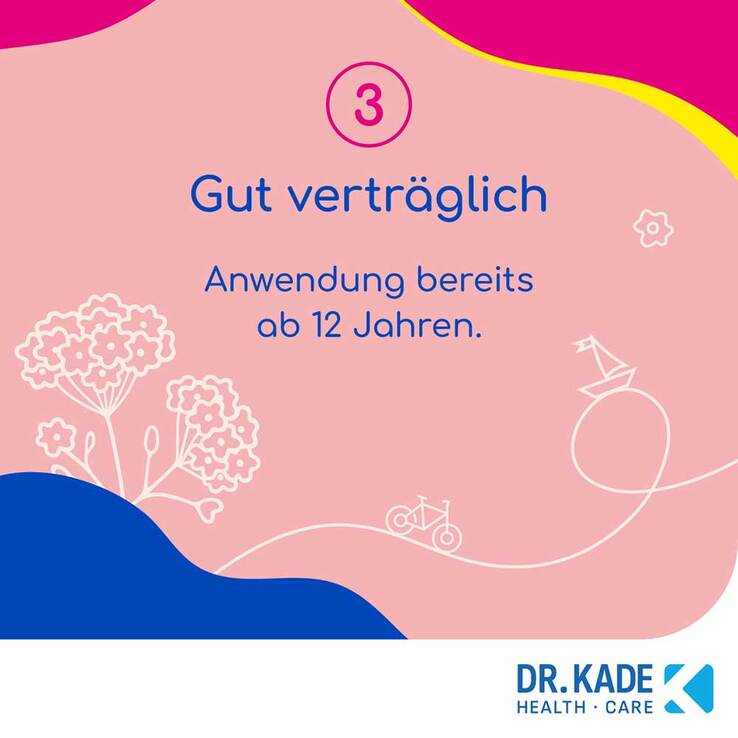 KadeZyklus bei Krämpfen während der Menstruation, 10 St