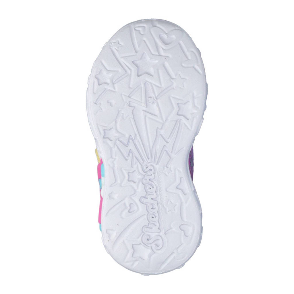 Skechers Unicorn Dreamschunky sneakers met lichtjes roze