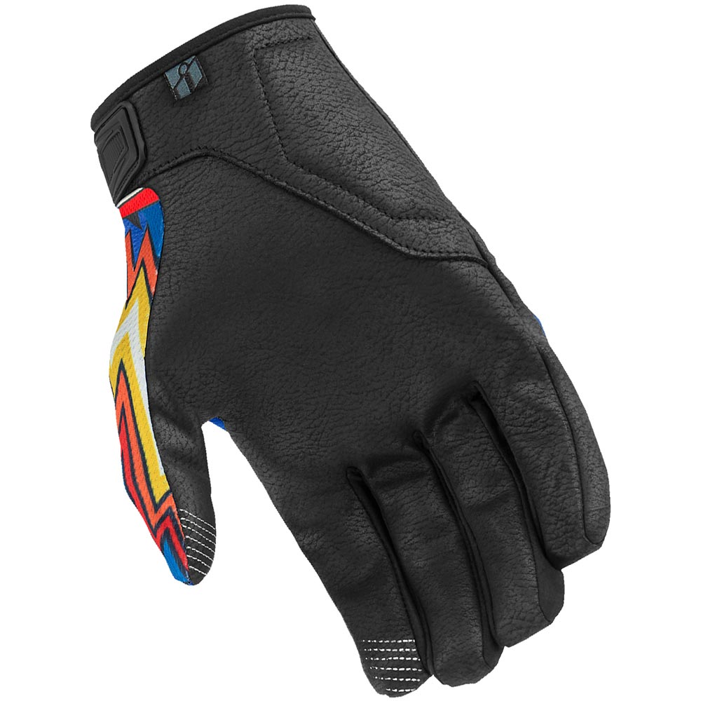 Icon - Gants Hooligan CE Flyboy™ Bleu
