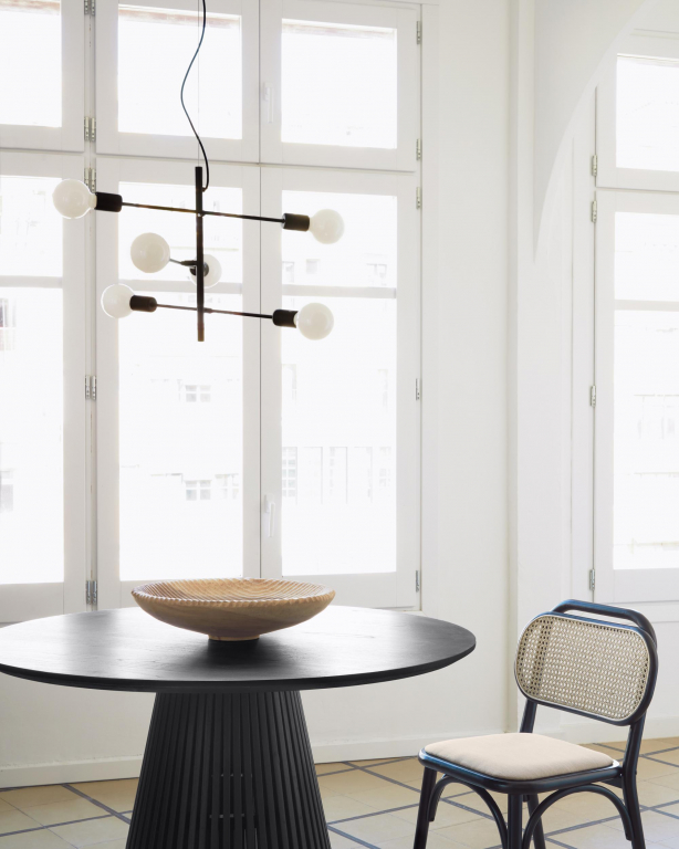 Kave Home Doriane stoel naturel