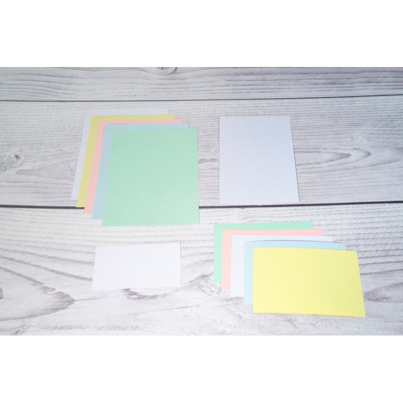 Fiche bristol 75 x 125 mm unie blanche non perforée Exacompta - Boîte de 100