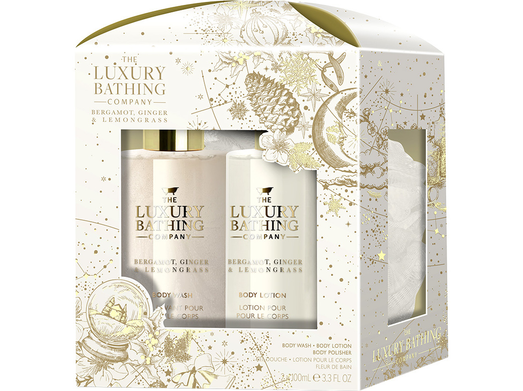 CONJUNTO THE LUXURY BATHING GLAMOROUS GLOW 2X100ML