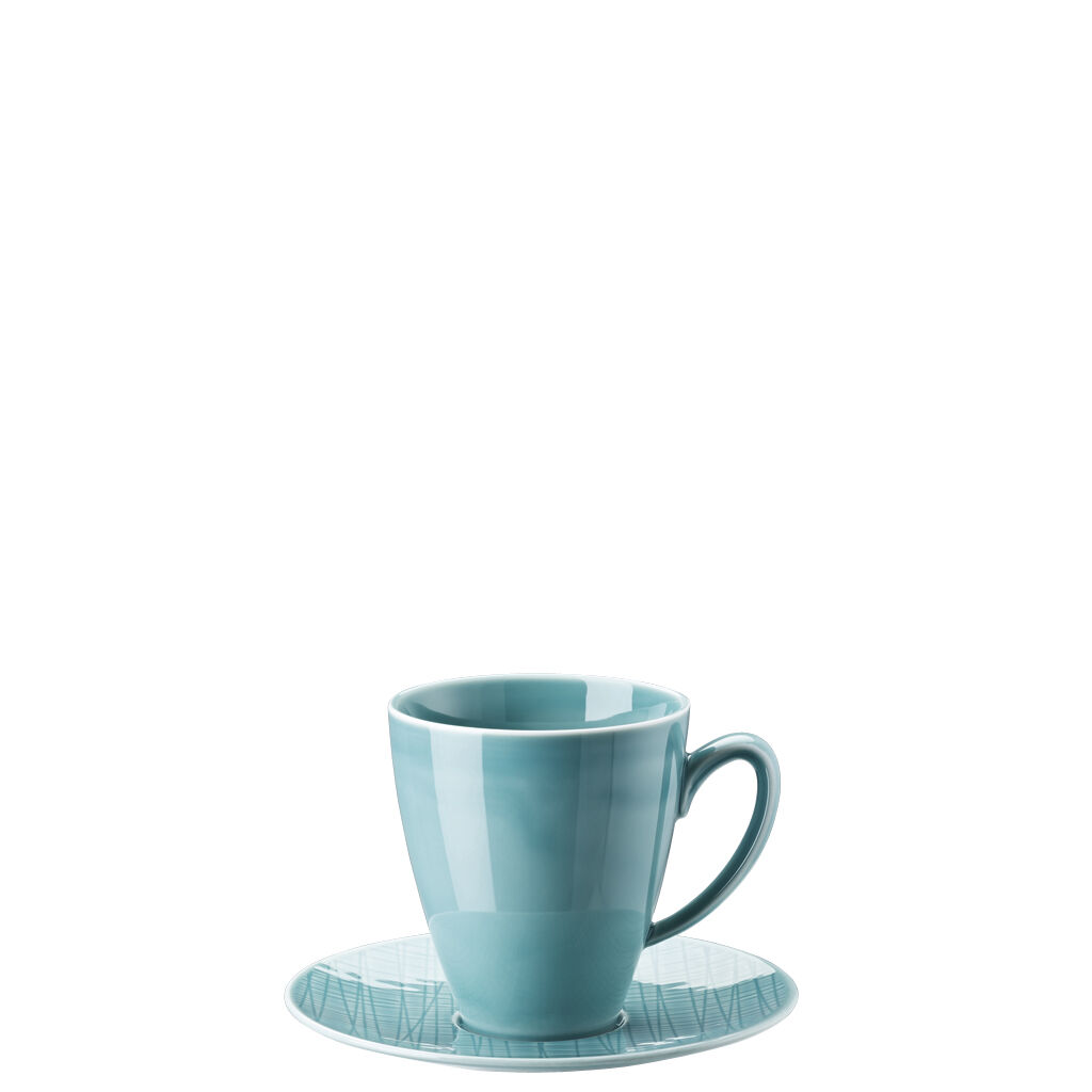 Mesh Colours Aqua Becher mit Henkel