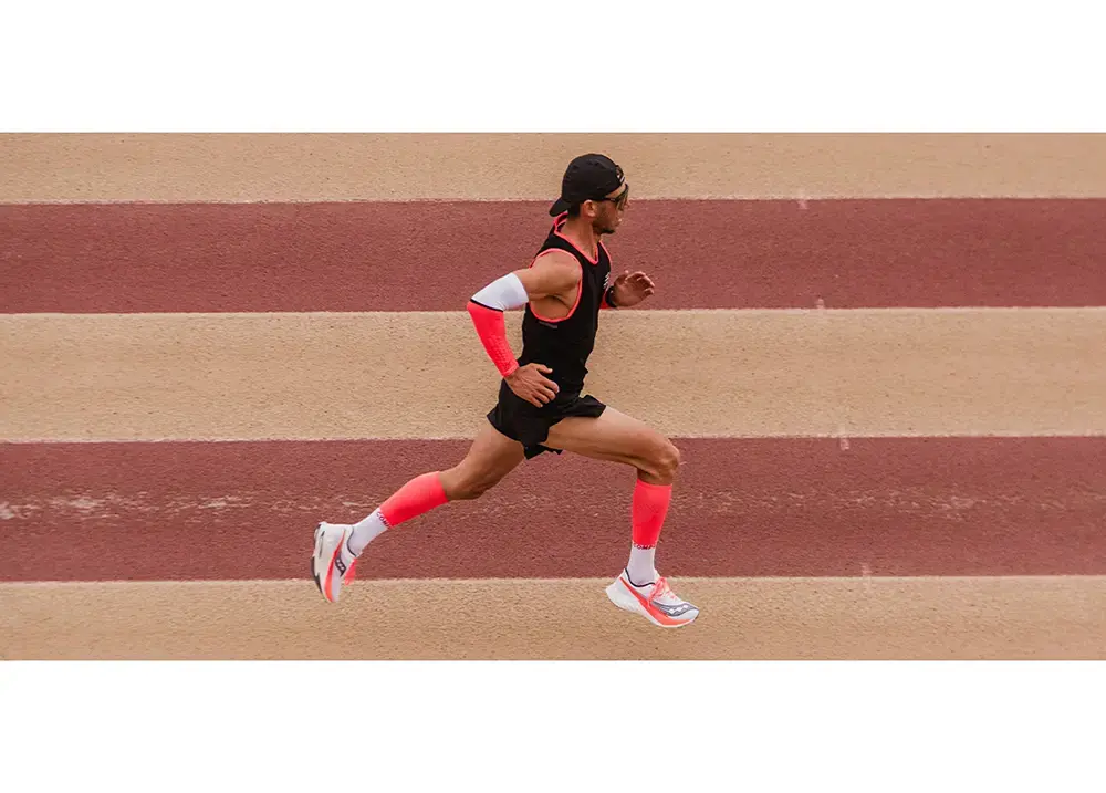 Compressport Full Socks Oxygen Compressiesokken Fluo Rood