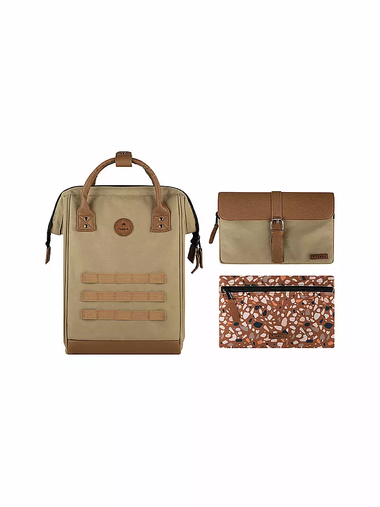 CABAIA Rucksack ADVENTURER KUALA LUMPUR medium beige