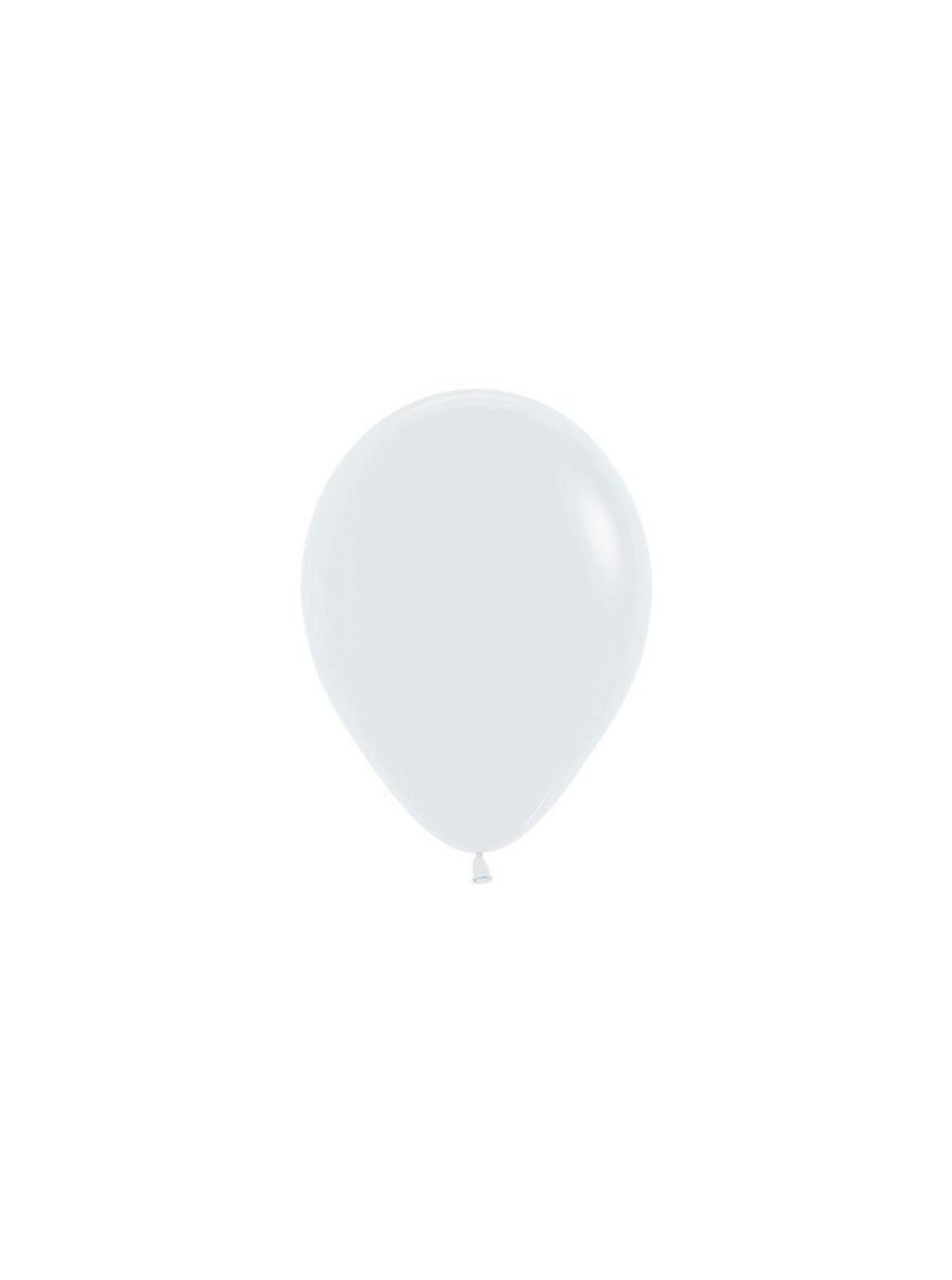 Ballonnen White 12cm 50st