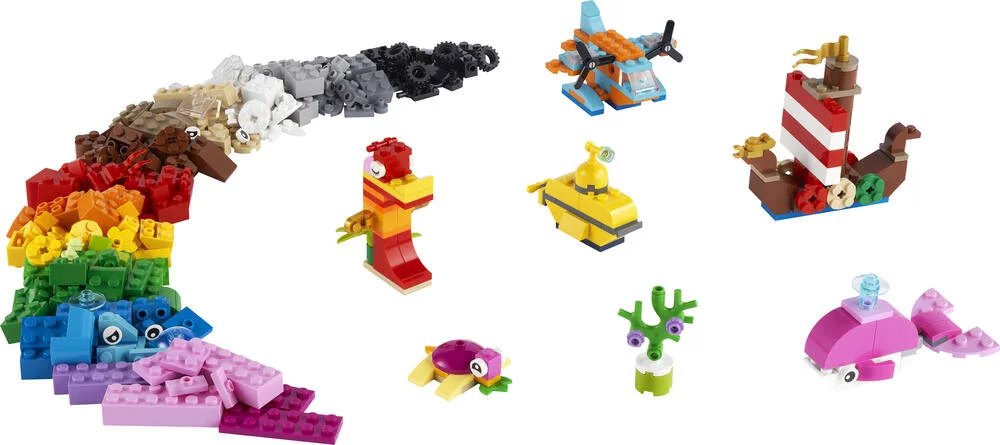 LEGO®CLASSIC 11018 -JEUX CREATIFS DANS L’OCEAN