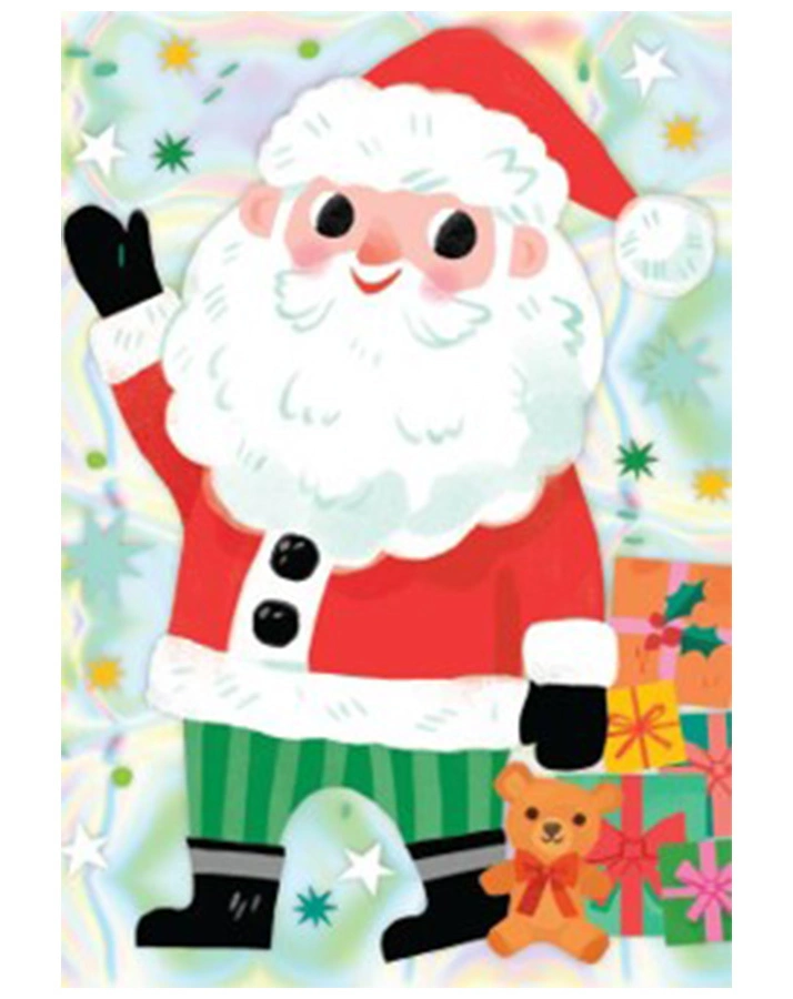 Holographic-Puzzle SANTA 50-teilig