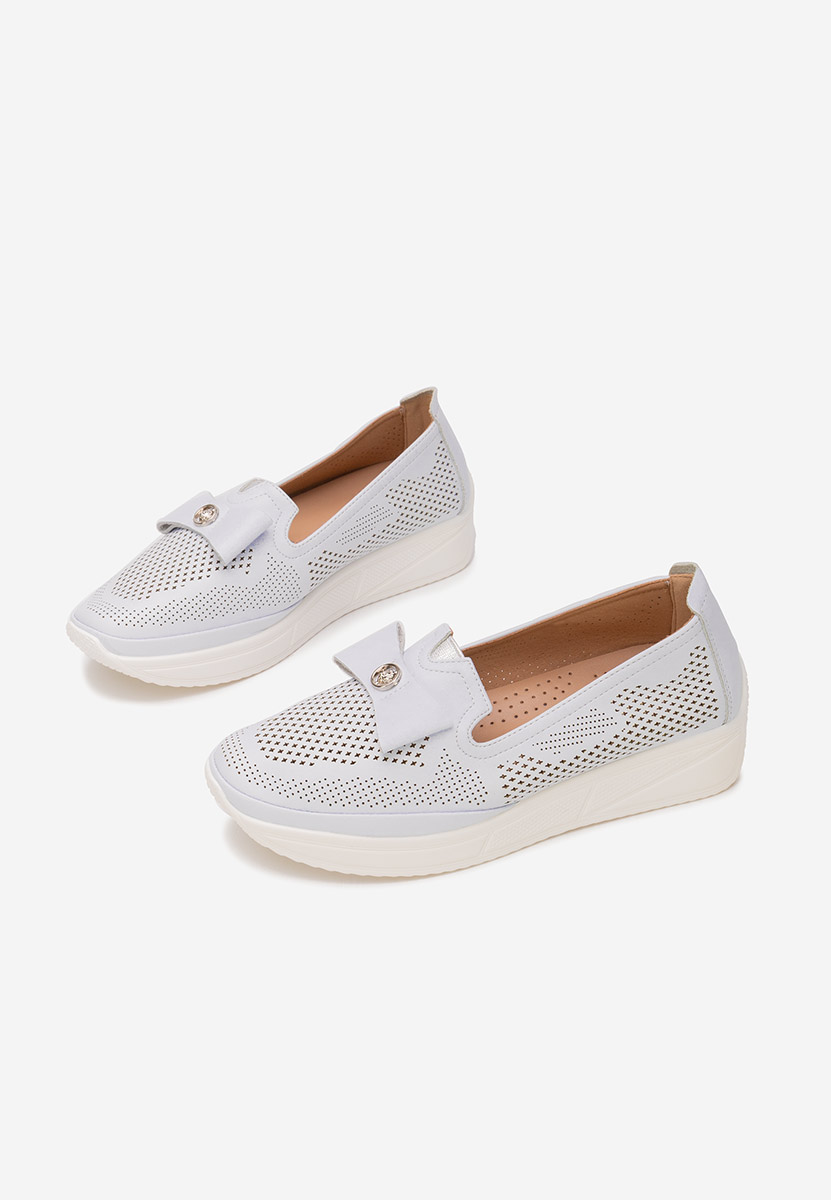 Chaussures casual femme blancs Irvesa