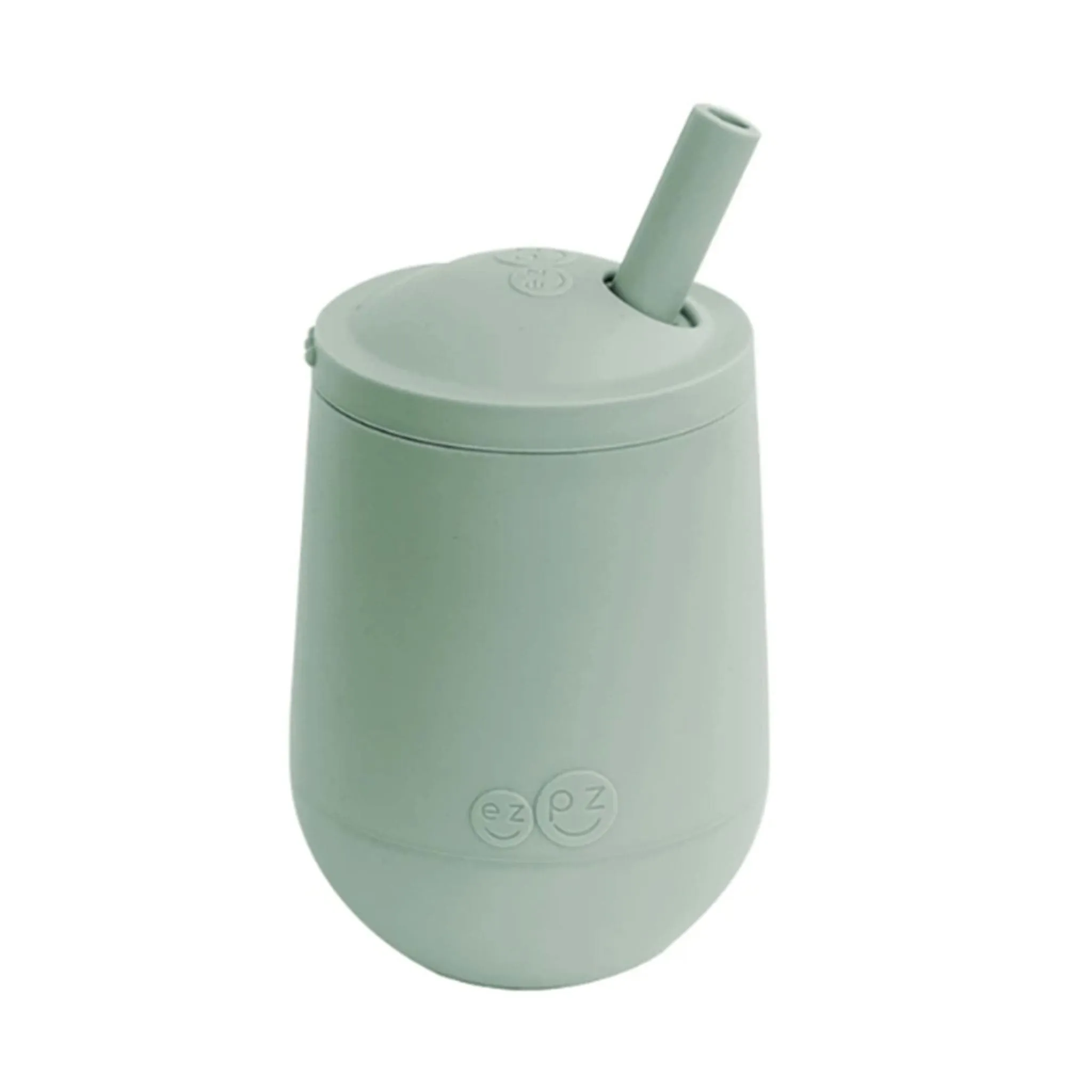 EZ PZ Fun Gobelet Mini Cup et Paille - Sauge