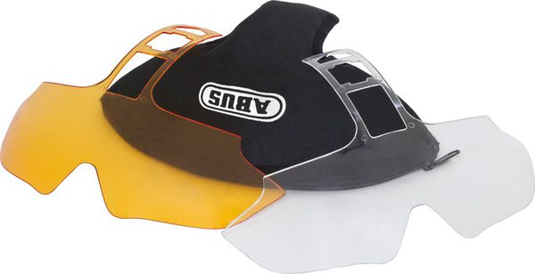 IN-VIZZ ASCENT Visier grau (Standard)  transparent gelb