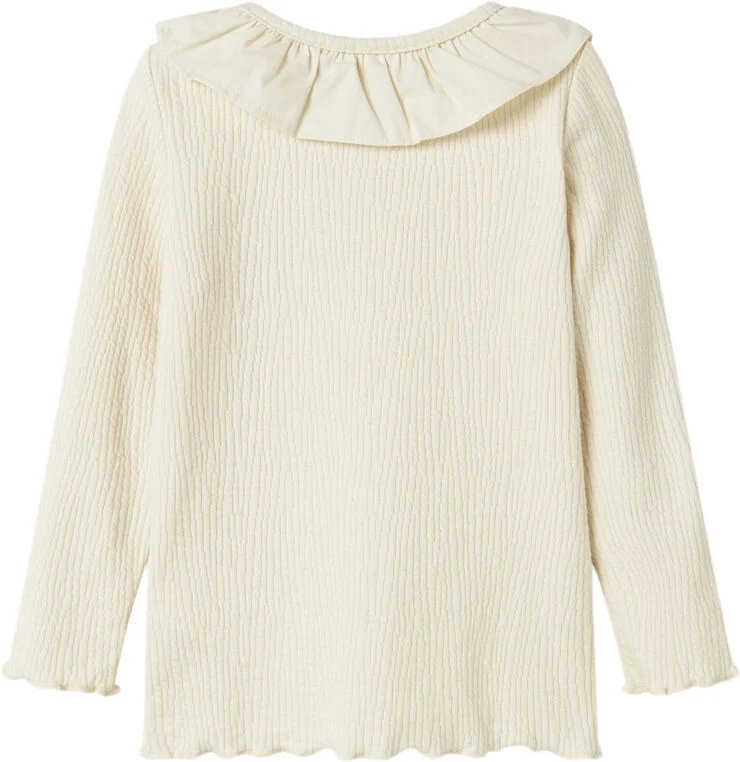 Lil' Atelier NMFOLINE LS SLIM TOP LIL Birch
