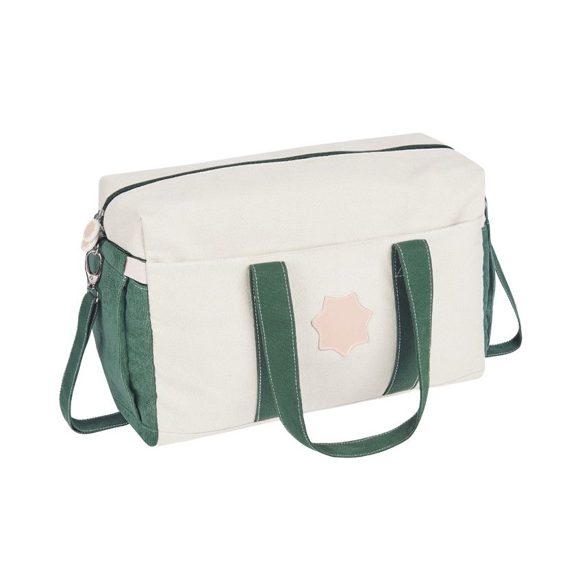 Sac à langer bowling - Safari - Ecru