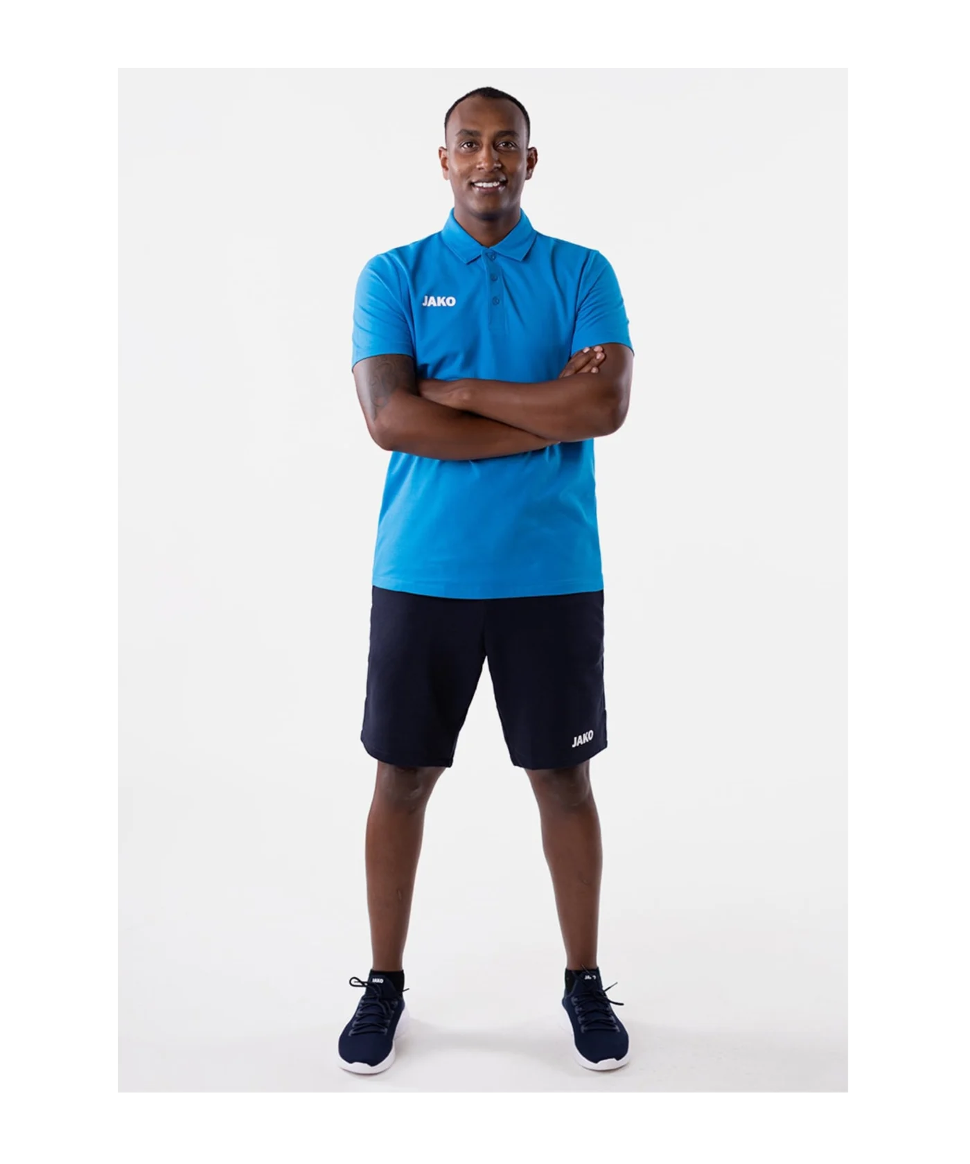 JAKO Base Poloshirt Blau F89