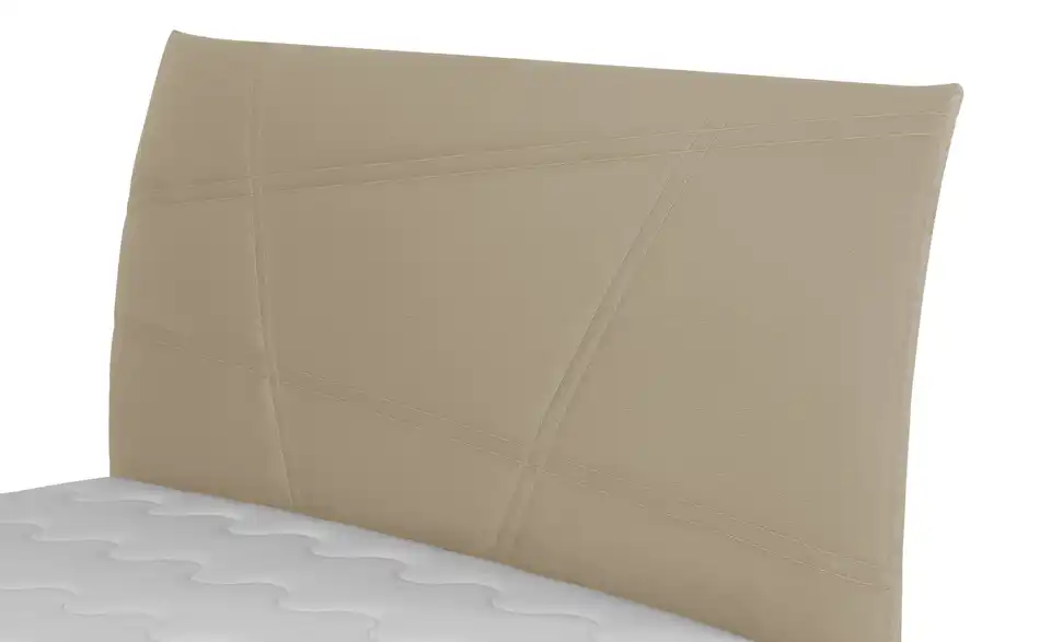 Polsterbett Lauren Beige 120 cm