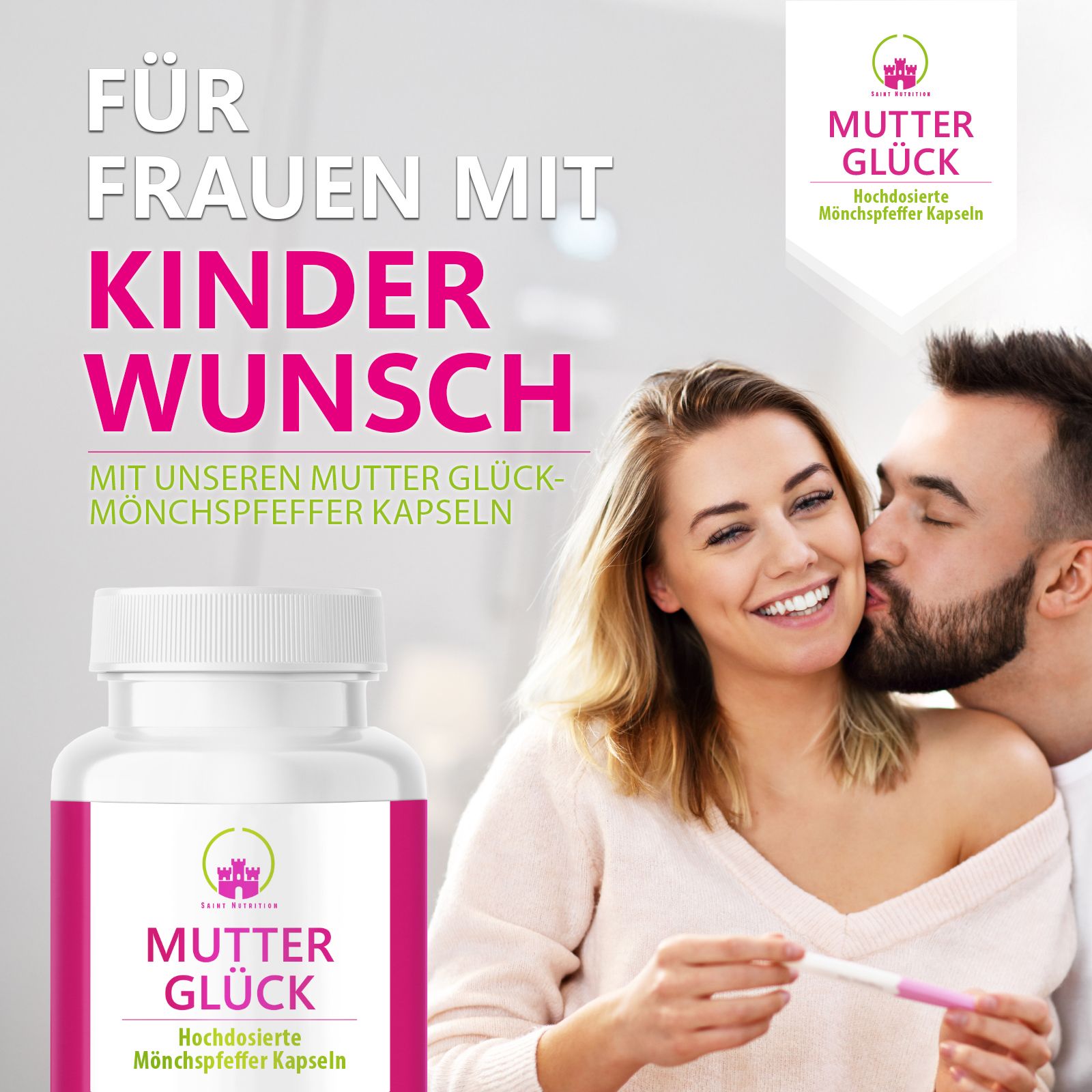 Saint Nutrition® | Mutterglück Kapseln