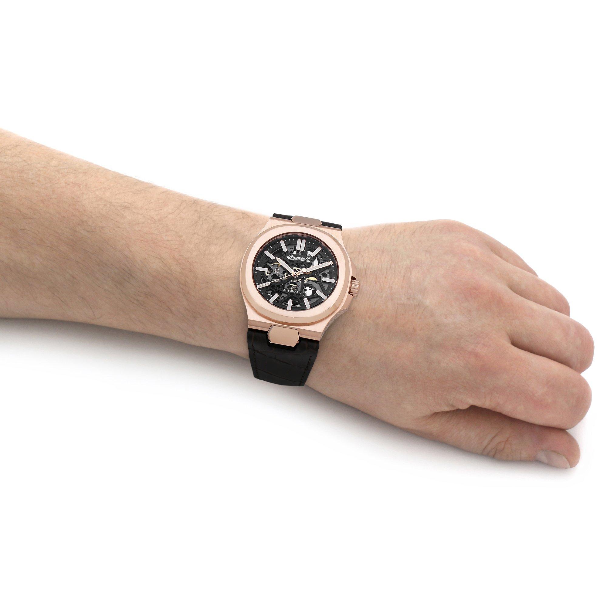 Ingersoll 1892 Catalina Brown Rose Gold Watch I12505
