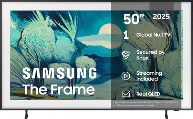 Samsung 50” The Frame 4K QLED Smart TV (2025)