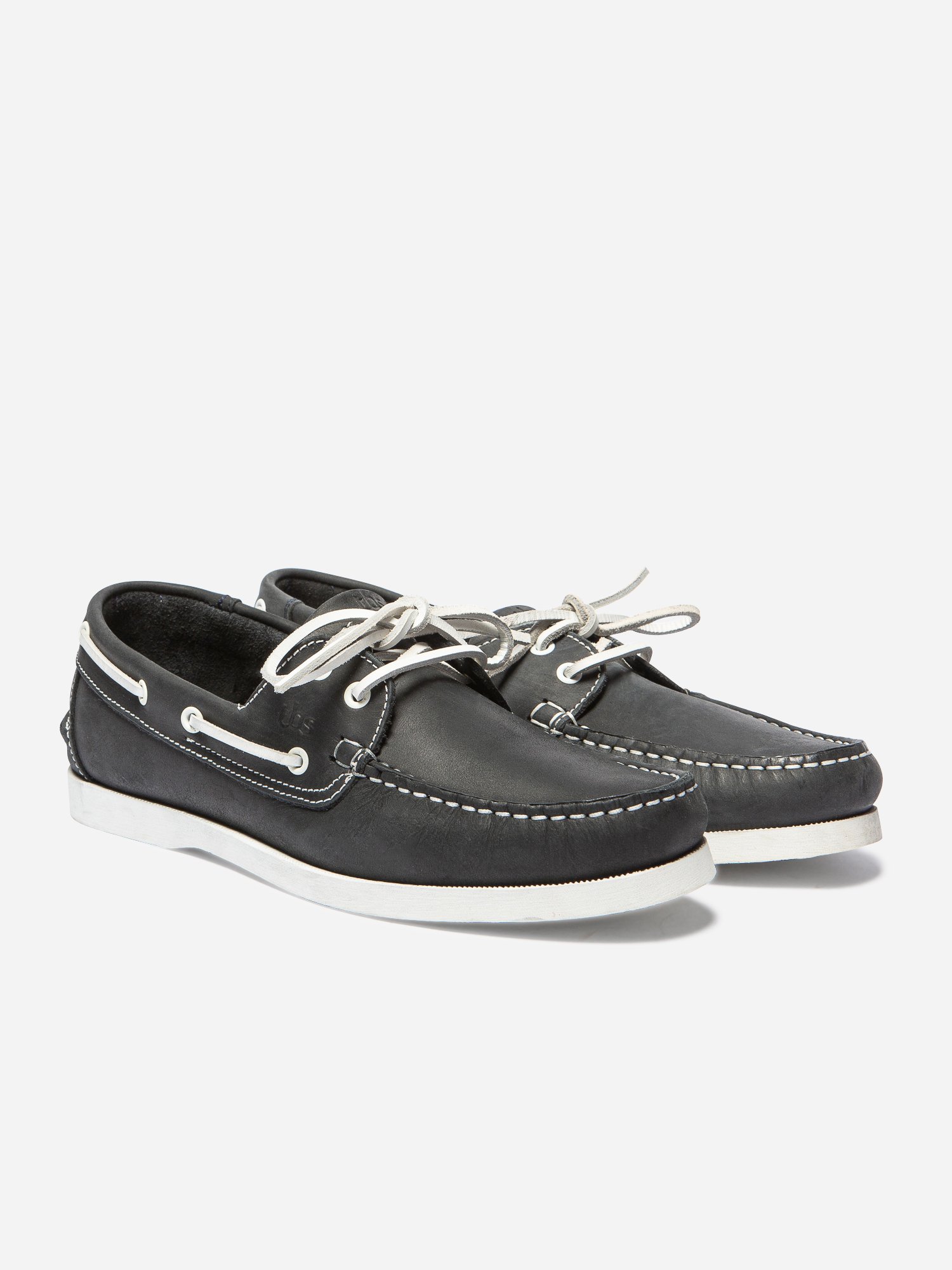 Chaussures Bateau Homme Cuir Marine