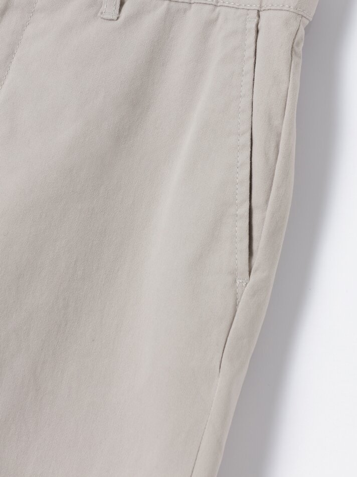 Calça chino skinny - Cinza
