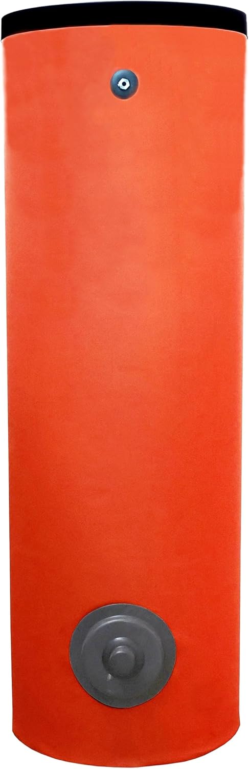 SUNEX® Speicher für Wärmepumpen, Warmwasserspeicher 300L für Heizung und Warmwasser, mit 1 Wärmetauscher, emailliert, Magnesiumanode, Wärmedämmung, Boiler, Warmwasserboiler, Warmwasserbereiter