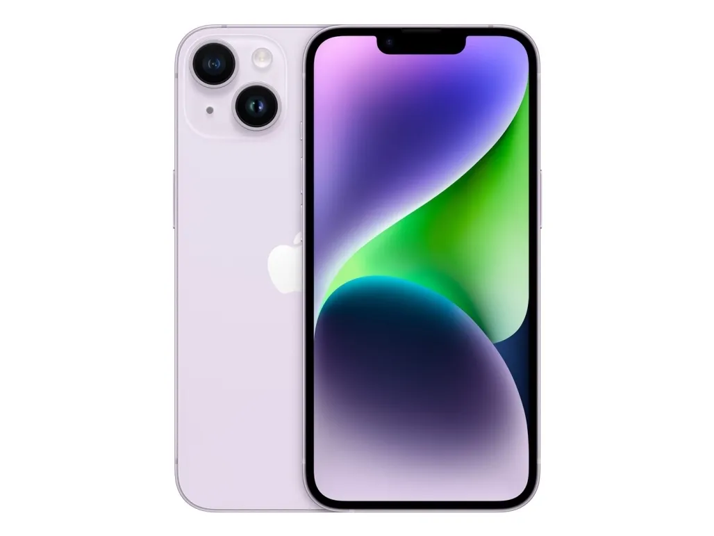 Apple iPhone 14 - 5G smartphone - dual-SIM / Intern hukommelse 128 GB - OLED-skærm - 6.1
