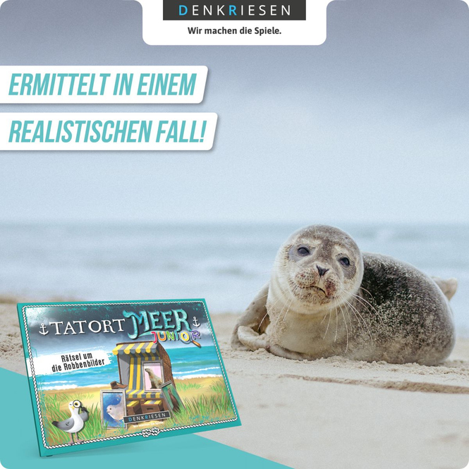 Tatort Meer Junior - Rätsel um die Robbenbilder