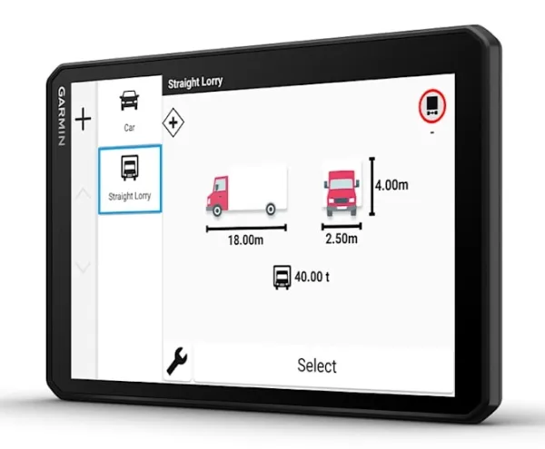 Garmin dezl LGV820, 20,3 cm (8