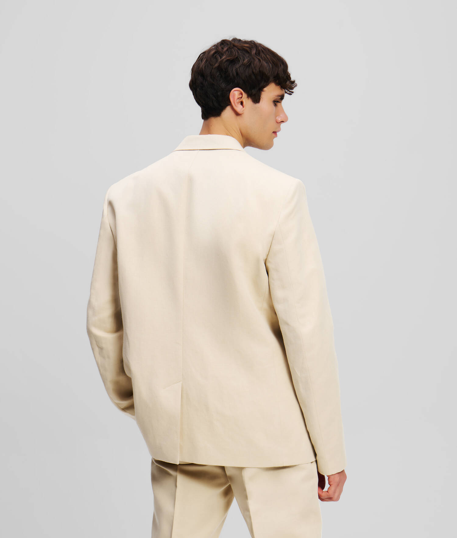 BLAZER EN LIN - Trench Coat