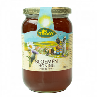 De Traay Bloemenhoning 900GR