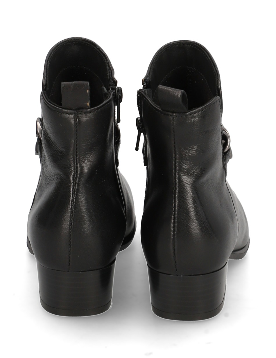 Glattleder Stiefelette
