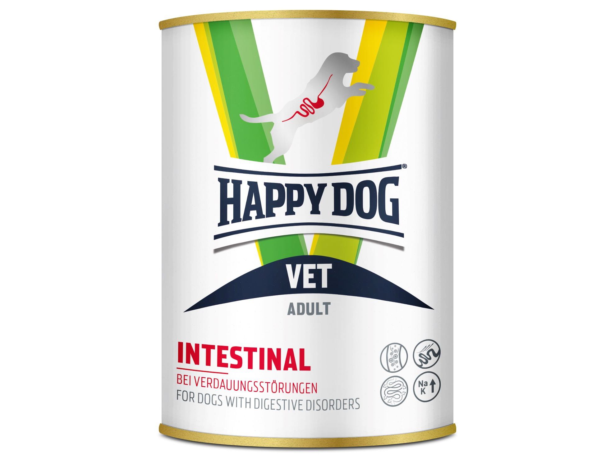 COMIDA HÚMIDA CÃO HAPPY DOG VET INTESTINAL 400G