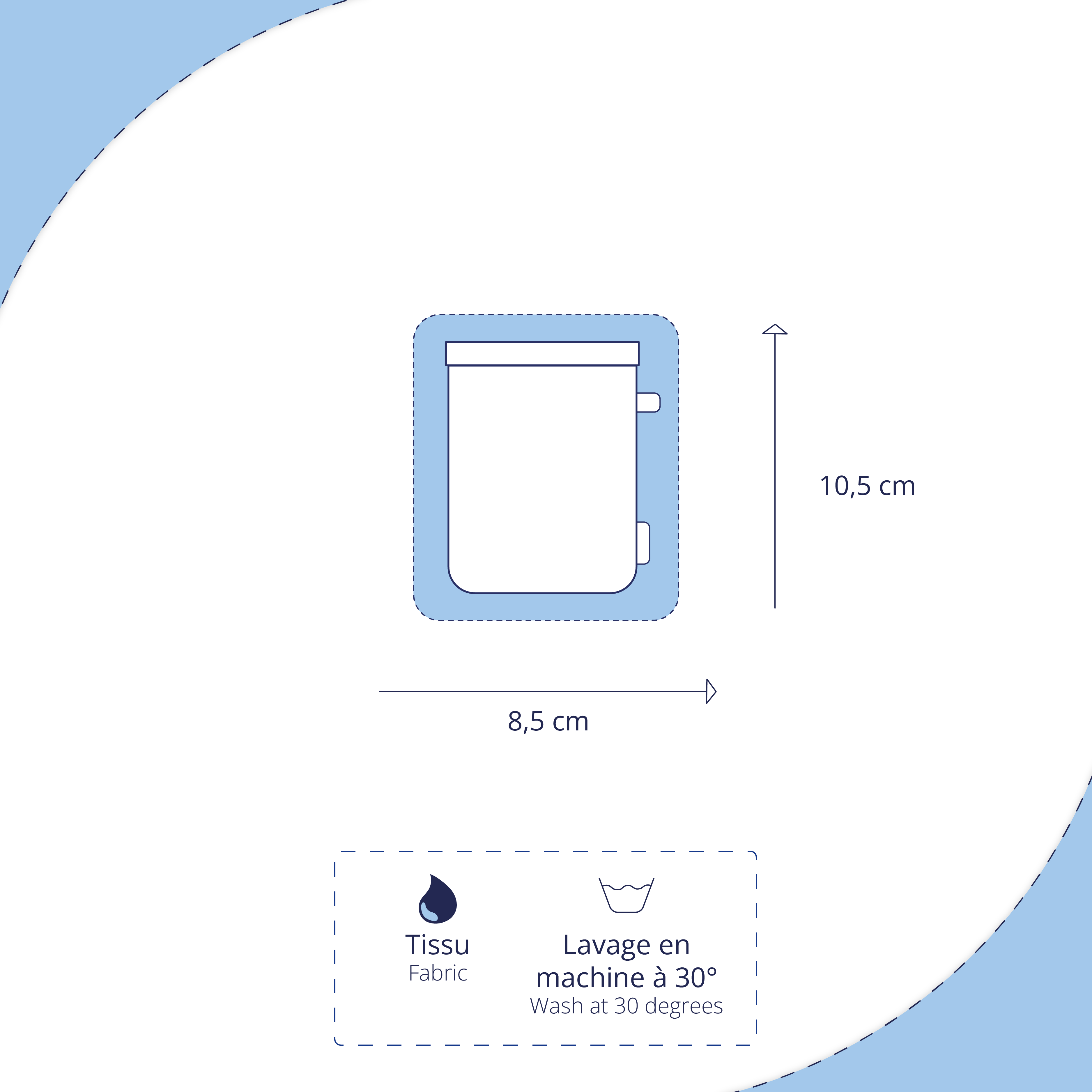 Mini-Gant Démaquillant Jungle Vintage