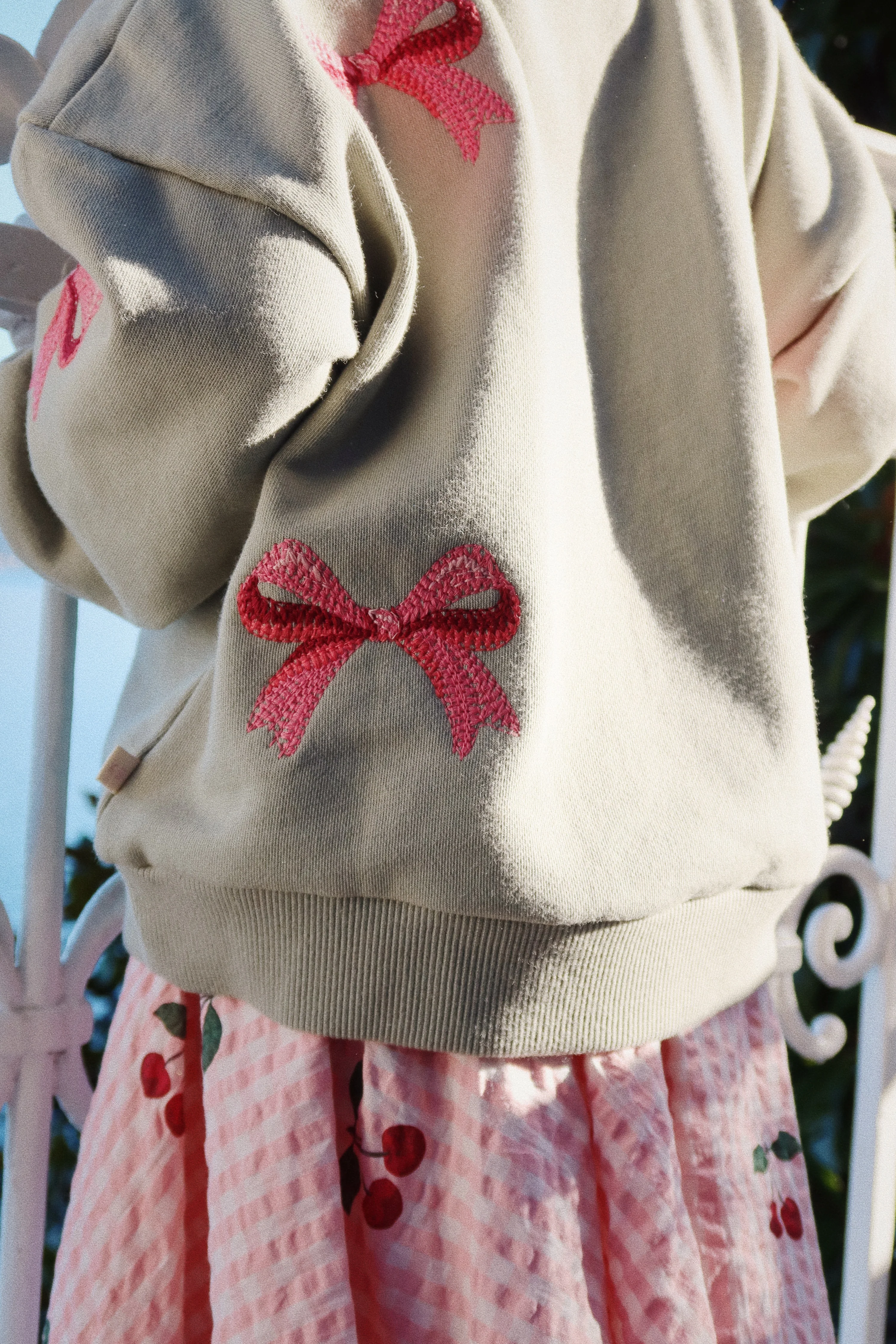 kim nederdel - CHERRY CHECK - 12M