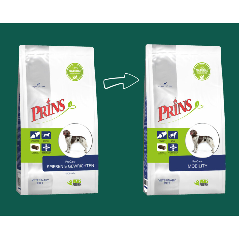 Prins ProCare Pressed Veterinary Diet Mobility Hondenvoer 12 kg
