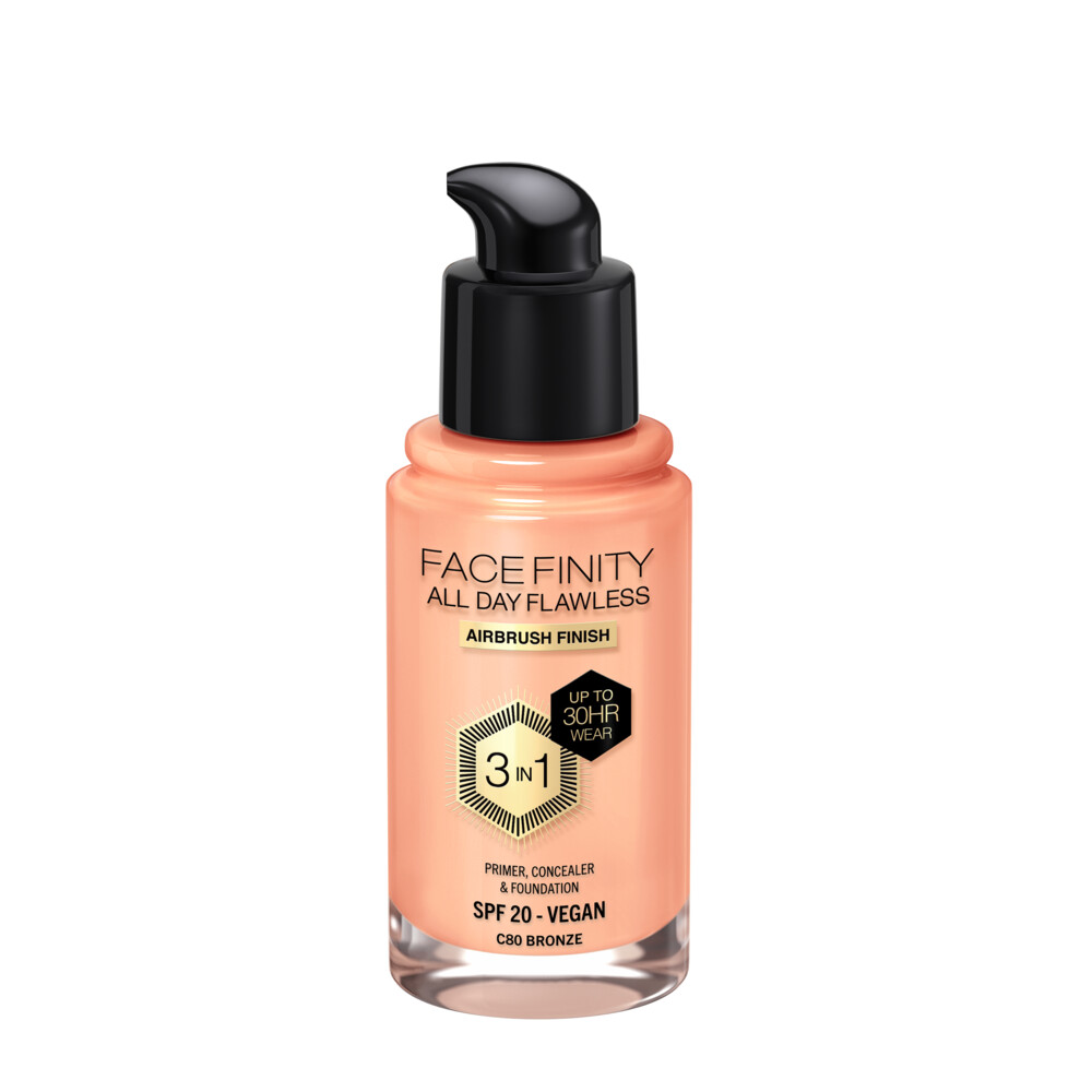 Max Factor Facefinity All Day Flawless Foundation C80 Bronze34 ml