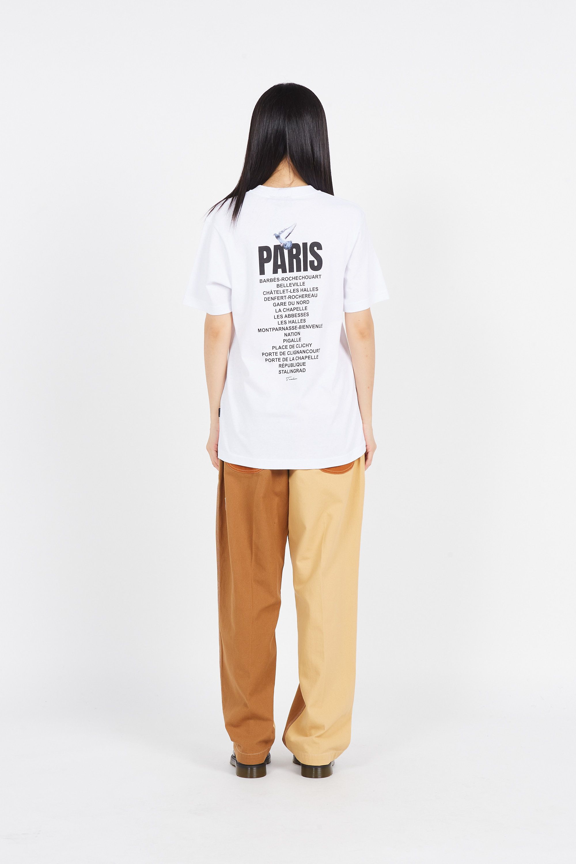 TEALER T-shirt  TS PARIS CITY DISTRICT WHITE Blanc