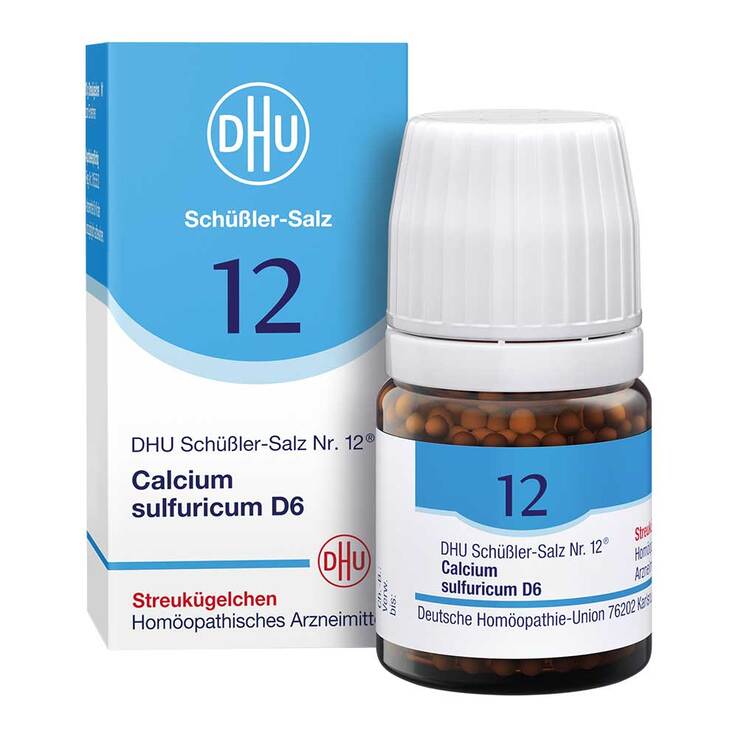 DHU Schüßler-Salz Nr. 12 Calcium sulfuricum D6 Globuli, 10 g