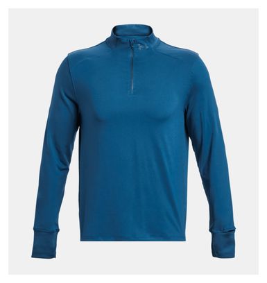 Haut 1/2 zip Under Armour Qualifier Run Bleu Homme
