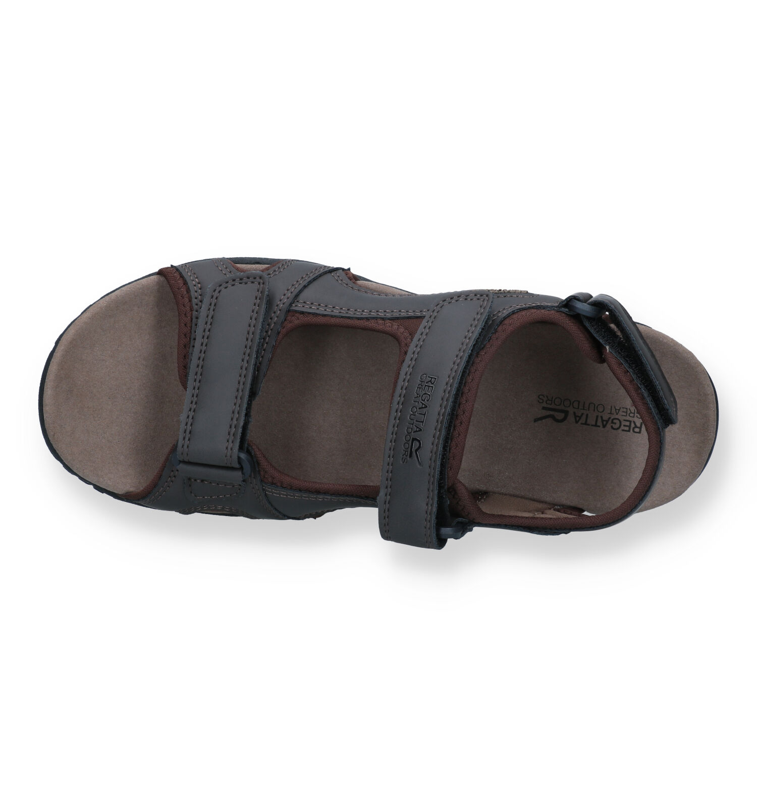 Trekkingsandalen bruin