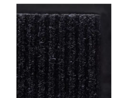 Paillasson Noir 117x220 cm PVC