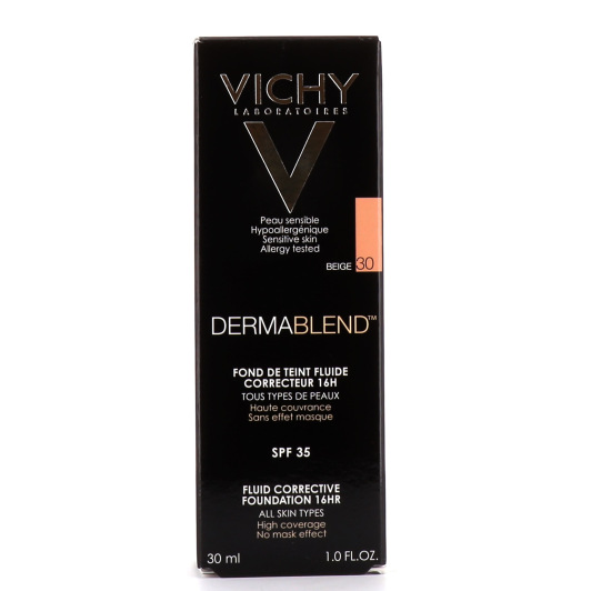 Fond de teint fluide correcteur 16h Vichy Dermablend