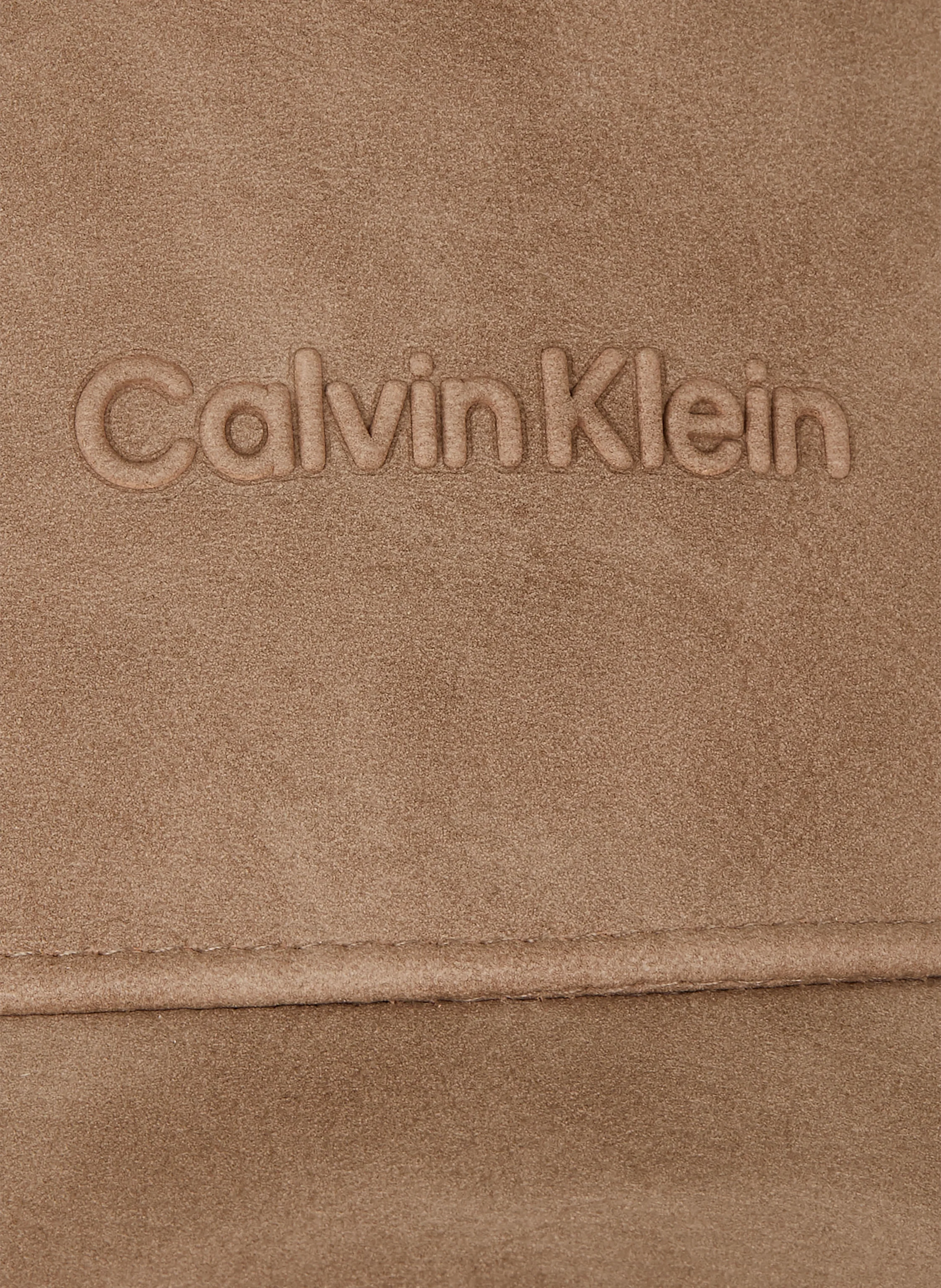 Calvin Klein Cap in Lederoptik