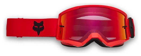 Masque Fox Main Écran à Réflexion Rouge