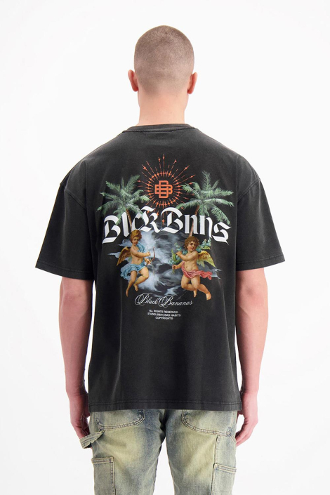 Black Bananas zwarte heren t-shirt