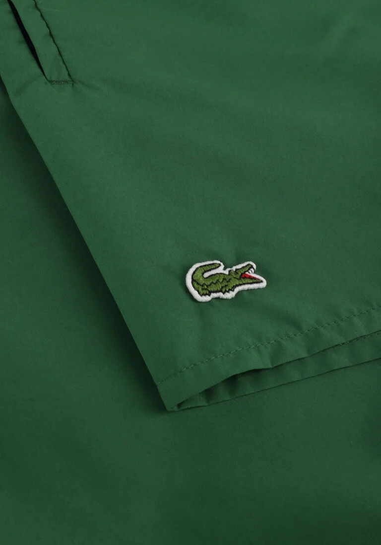 LACOSTE groene lacoste  1hm1 men's swimming trunks 1121