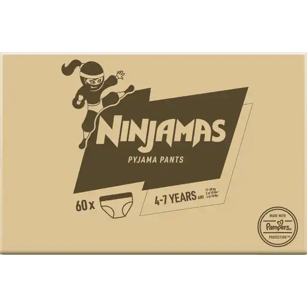 Pyjama Pants für Mädchen 4-7 Jahre, Monatsbox