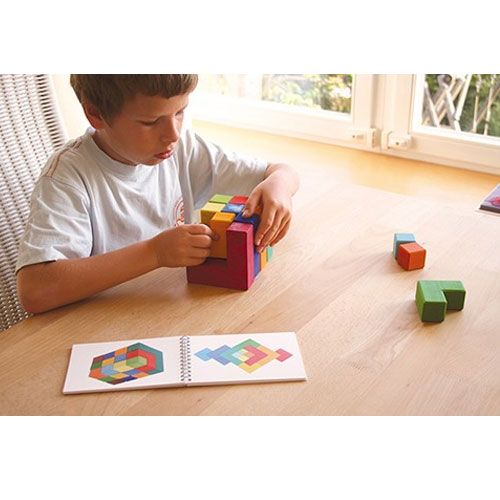 Grimm's puzzel vierkant voorbeeldboekje 43211