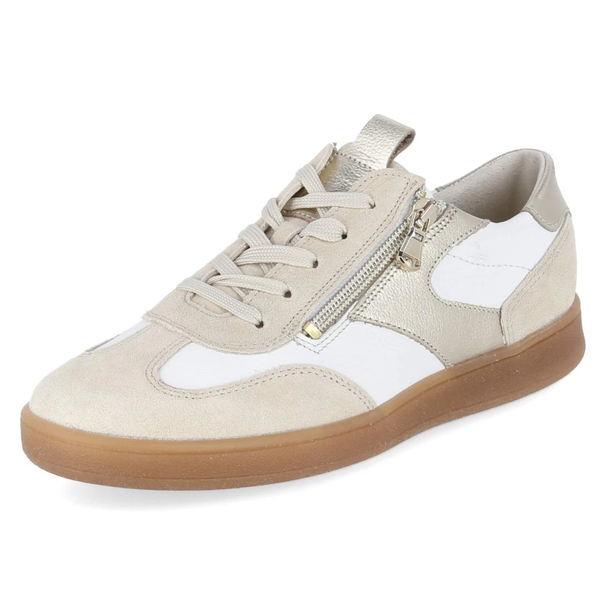 WaldläuferLow Sneaker DAISY - SABBIA WEISS GOLD