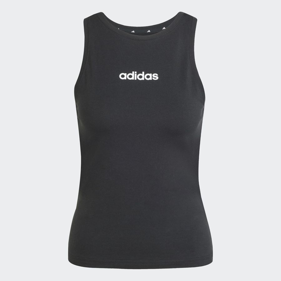 Adidas Essentials Linear Slim Cotton Tank Top